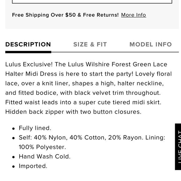 Lulus dark green formal dress from current season! - Picture 2 of 8